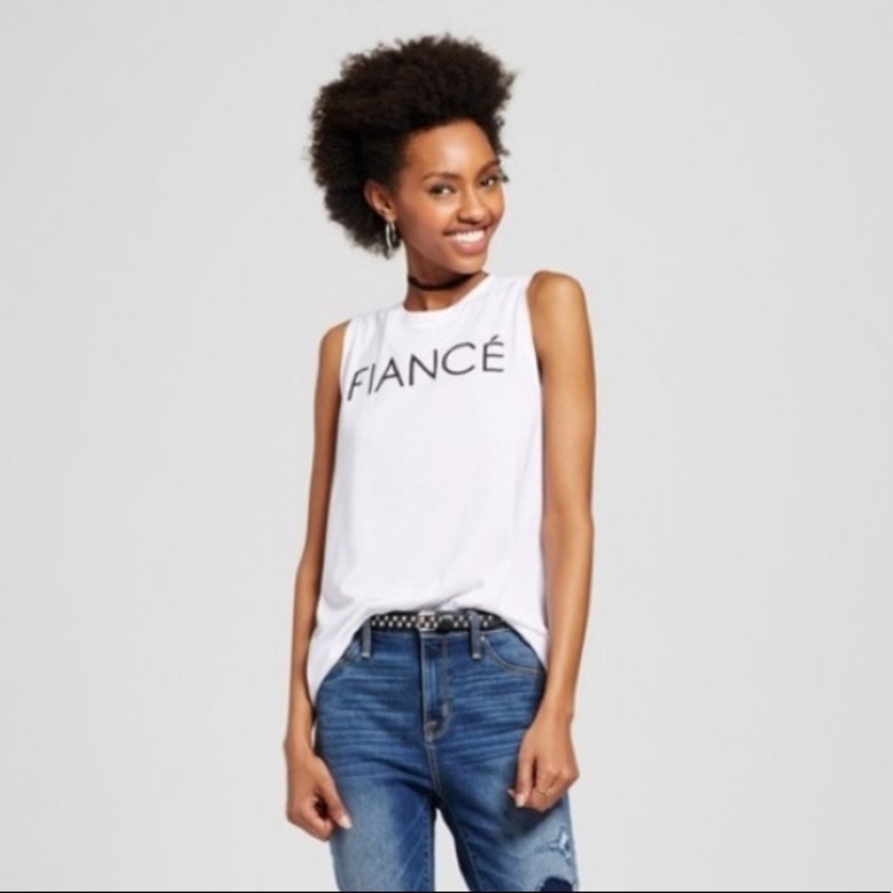 🌟Fiancé Bridal Graphic Tank Top 💍💕🌟